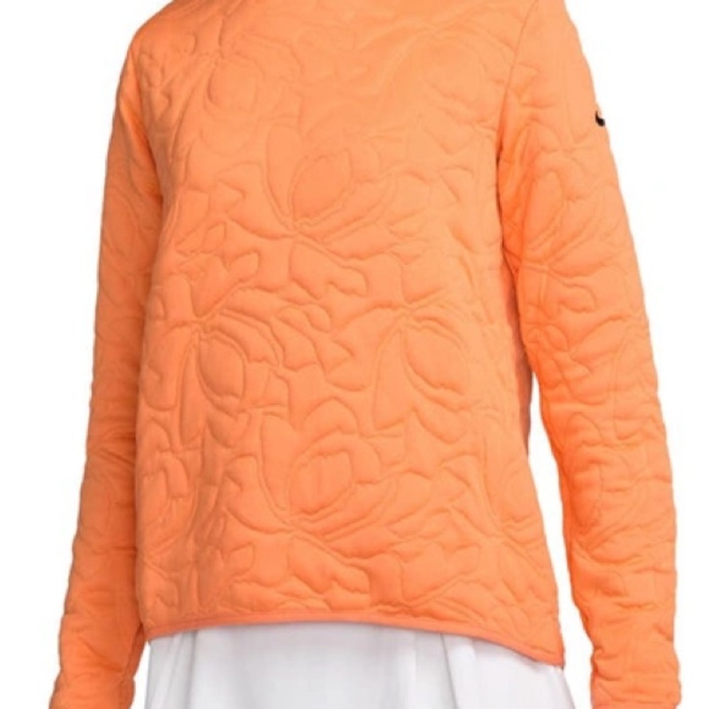 NIKE
Dri-fit Long Sleeve Floral Jacquard Mid Layer Top